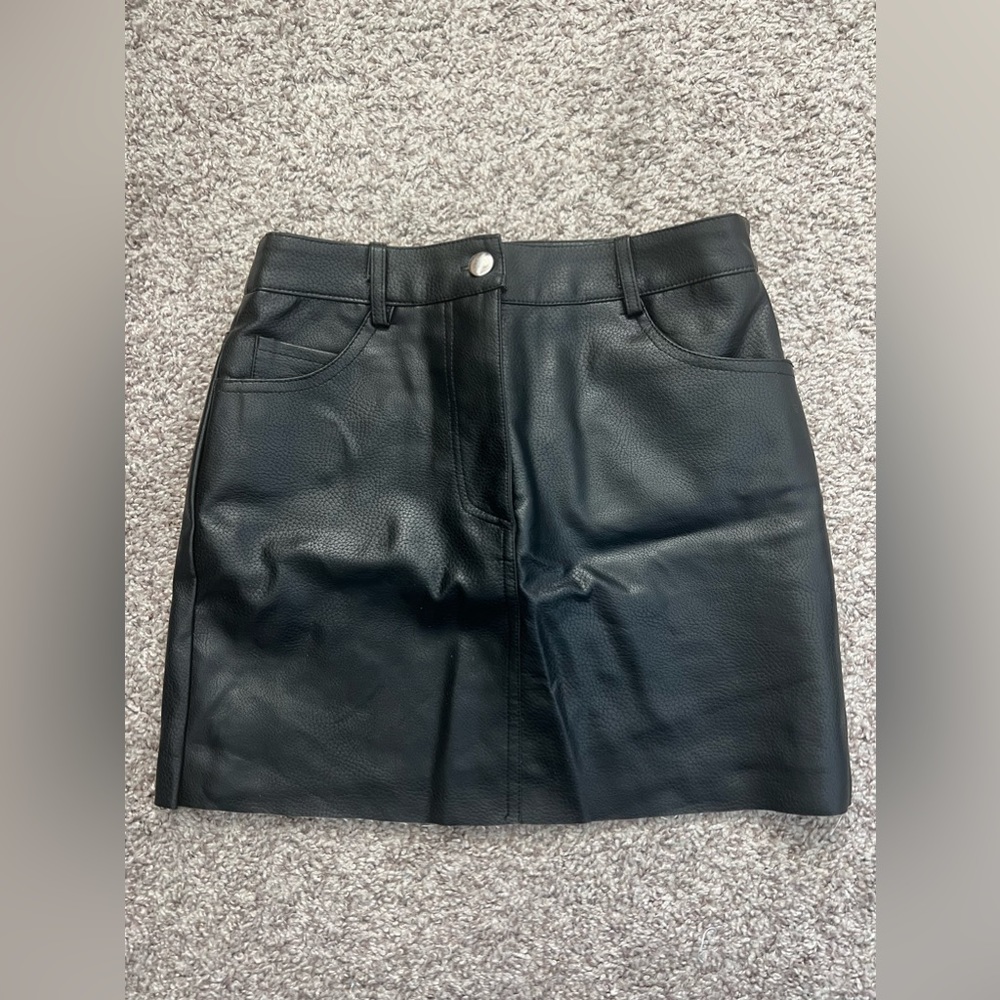 Forever 21 leather skirt - size small